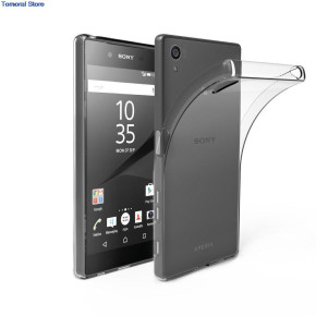 Силиконов гръб ТПУ ултра тънък за Sony Xperia E5 F3311 кристално прозрачен